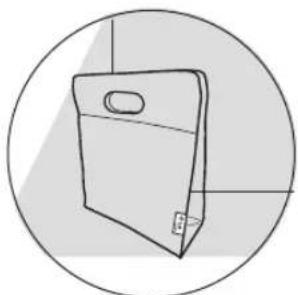 LG Total Care LuV400T - Cleaning the Accessory Holder - 2