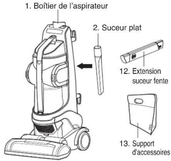 LG Total Care LuV400T - Pièces à assembler - 1