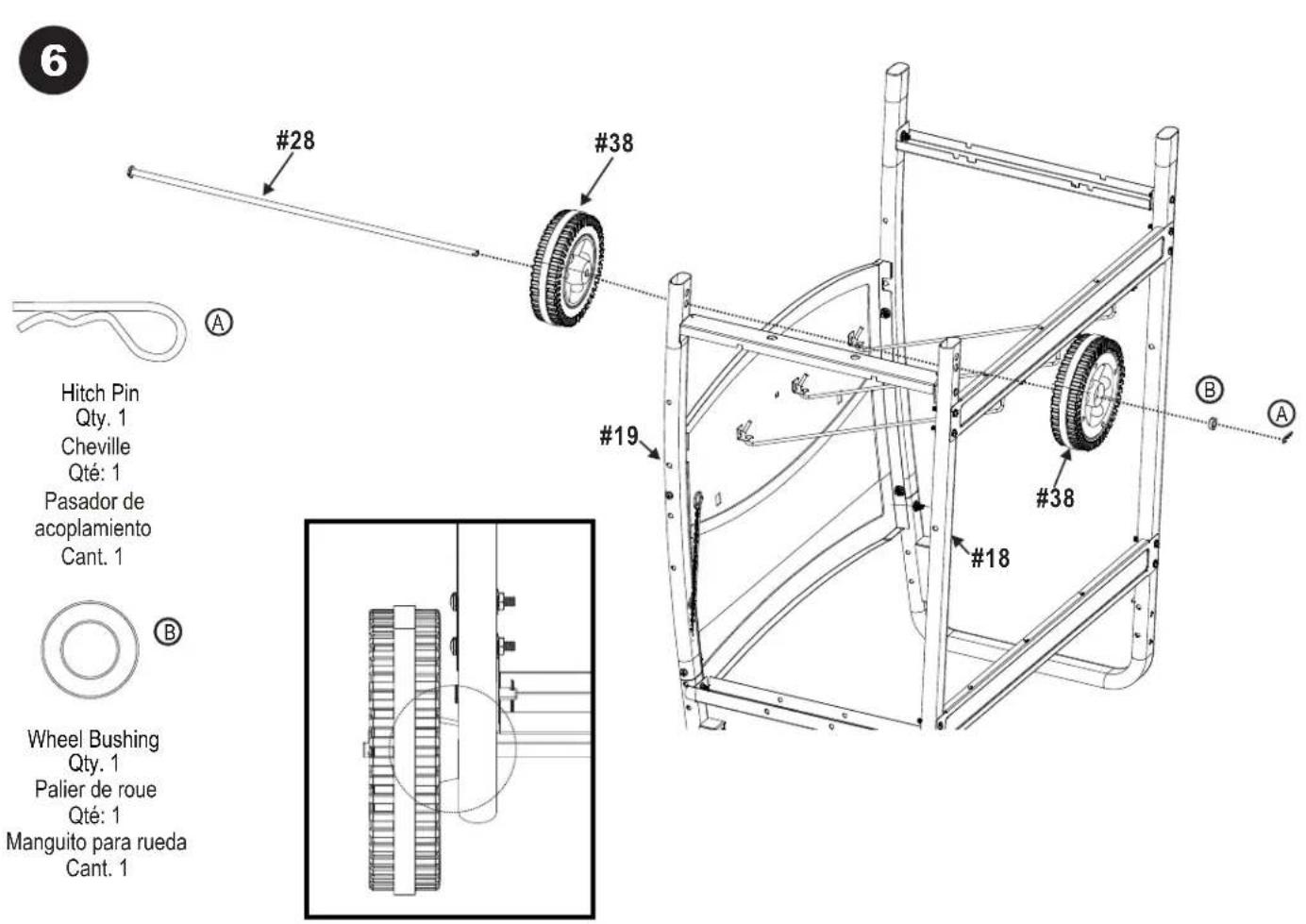 CHAR BROIL C23G3 - LISTA DE PARTES - 10