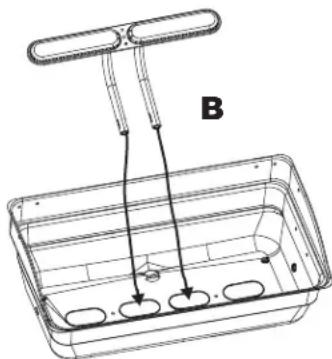 CHAR BROIL C23G3 - TRÉS IMPORTANT : les tubes de brûleur doivent entre à nouveau dans les ouvertures de valve. Voir le schéma A. - 2