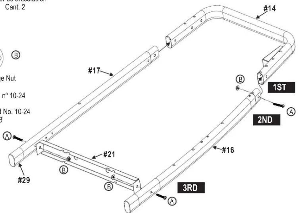 CHAR BROIL C23G3 - ASSEMBLY/ ASSEMBLAGE/ ARMADO - 5