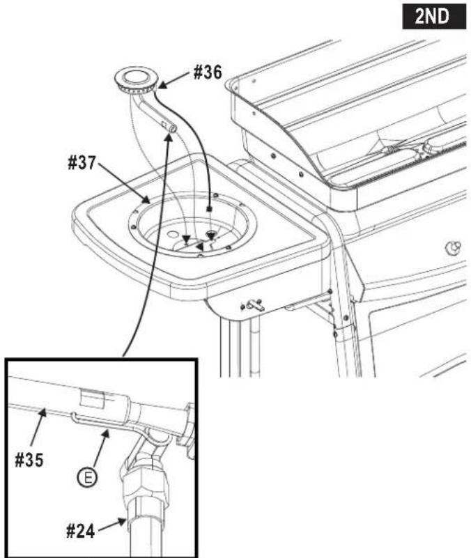 CHAR BROIL C23G3 - LIST DES PIECES - 11