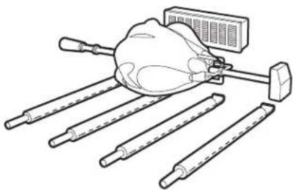 CHAR BROIL C23G3 - Rotisserie Cooking - 2