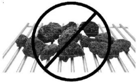 CHAR BROIL C23G3 - Pierres de lave et briquettes - 1