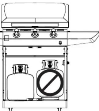CHAR BROIL C23G3 - DANGER - 2