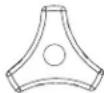 CHAR BROIL C23G3 - LP Cylinder - 1