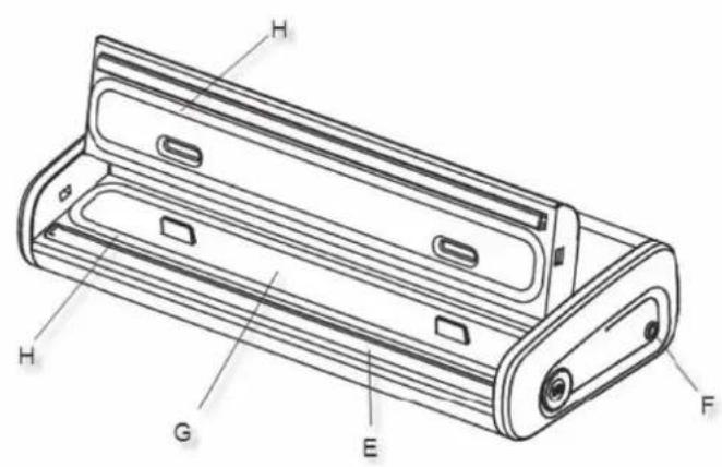 Klarstein Foodlocker - MAIN PARTS - 2