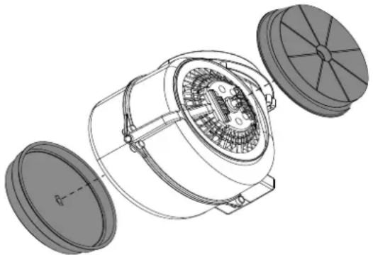 BERTAZZONI KU100 PRO 1 X A - INSTALLAZIONE IN MODALITA' ASPIRANTE - 1