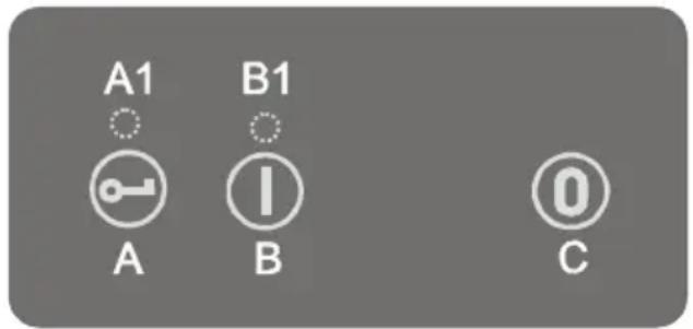 BAUKNECHT EKA 6486 - Tasti sensori per la zona scaldavivande - 1