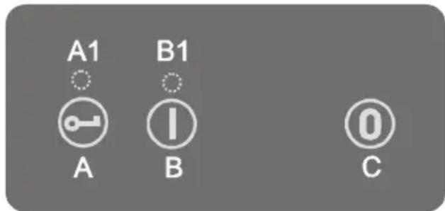 BAUKNECHT EKA 6486 - Sensortasten für die Warmhaltezone - 1