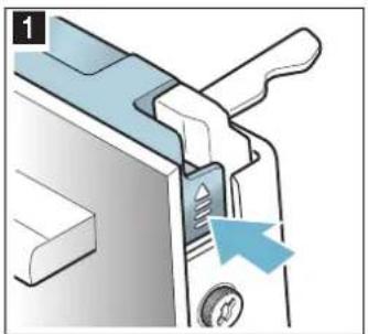 SIEMENS HM653GBS1 - Enlever le recouvrement de la porte - 1