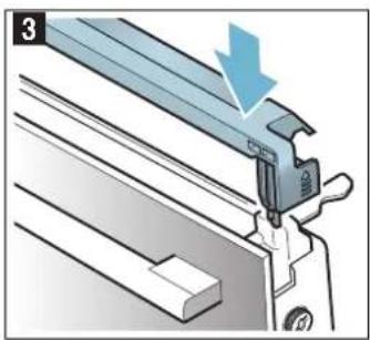 SIEMENS HM653GBS1 - Enlever le recouvrement de la porte - 2