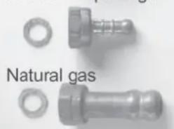 CANDY TRIO 95031 X - • GAS CONNECTION - 1
