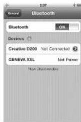 GENEVA Model XXL Wireless DAB+ - Informations d'etat sur I'ecran - 1