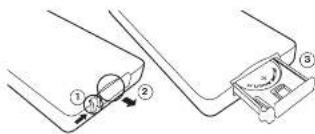 GENEVA Model XXL Wireless DAB+ - How to change the battery in the remote control? - 1