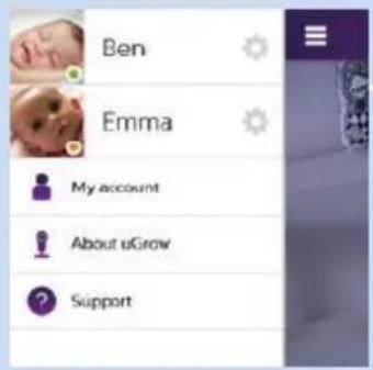 PHILIPS AVENT SCD870 - Adding or removing baby monitors - 1