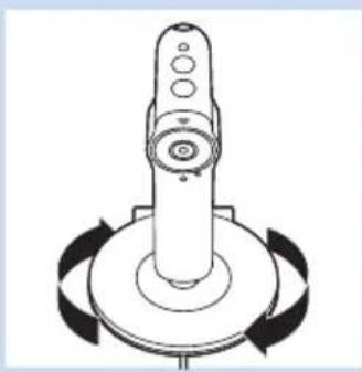 PHILIPS AVENT SCD870 - Mounting the baby monitor on the wall - 7