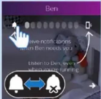 PHILIPS AVENT SCD870 - Come ottenere una notifica quando il bambino piange - 2