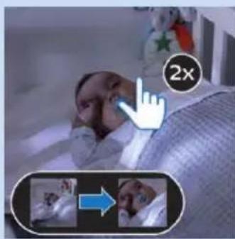 PHILIPS AVENT SCD870 - Visualización del bebé - 1