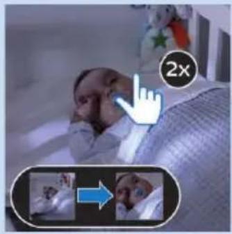 PHILIPS AVENT SCD870 - Viewing your baby - 1