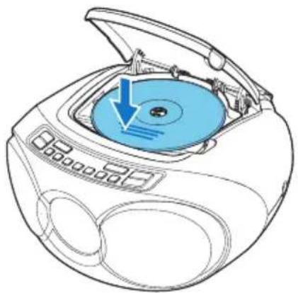PHILIPS AZ215V - Lecture d'un disque - 1