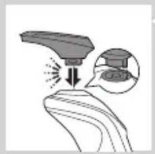 PHILIPS AquaTouch S7320 - Removing or attaching the click-on attachments - 3