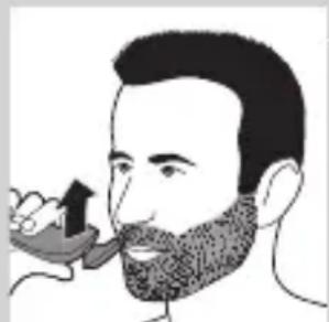 PHILIPS AquaTouch S7320 - Brug af shaveren - 7
