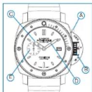 PANERAI Luminor Submersible 1950 Amagnetic 3 Days Automatic Titanio - INSTRUCTIONS FOR USE LUMINOR SUBMERSIBLE 1950 AMAGNETIC 3 DAYS AUTOMATIC TITANIO - 2