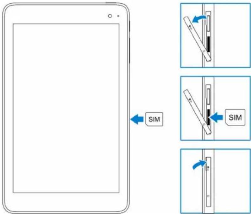 DELL Venue 5855 - Inserting a micro-SIM card - 2