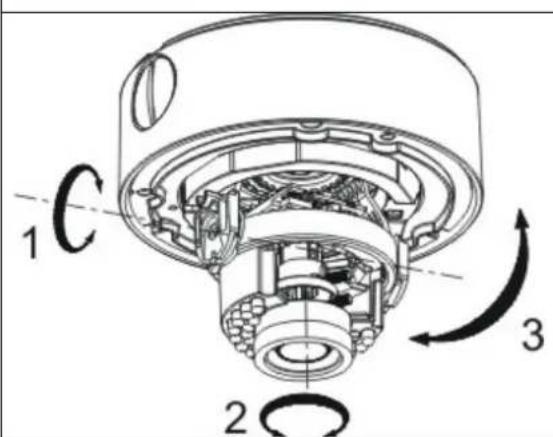 ABUS HDCC71510 - Orientation de laamera - 1