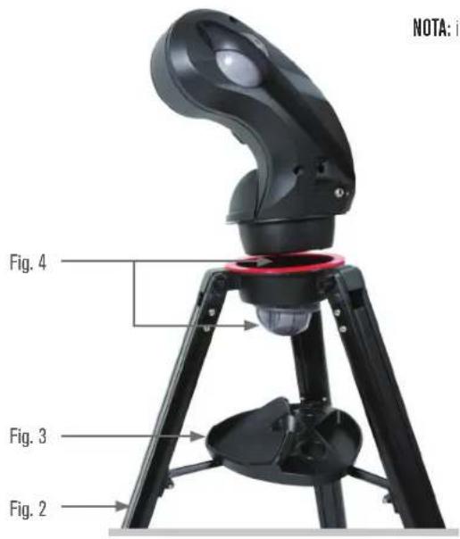 CELESTRON Cosmos 90GT WiFi - ASSEMBLAGGIO DEL TELESCOPIO - 1