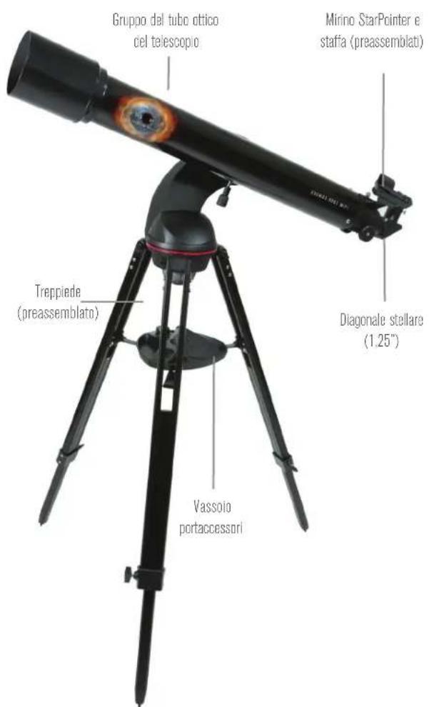 CELESTRON Cosmos 90GT WiFi - ELENCO PARTI - 1