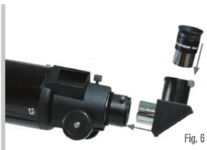 CELESTRON Cosmos 90GT WiFi - THE EYEPIECES AND STAR DIAGONAL - 1