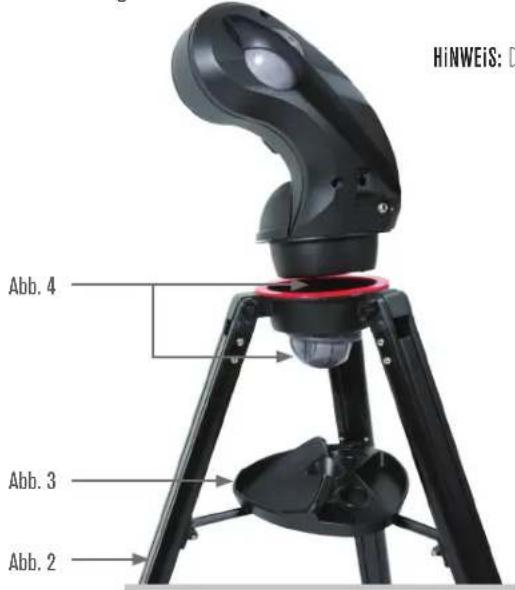 CELESTRON Cosmos 90GT WiFi - DAS TELESKOP AUFBAUEN - 1