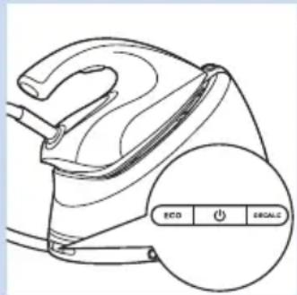 PHILIPS PerfectCare Aqua GC8641 - Modo de desactivação automática (apenas em modelos específicos) - 1