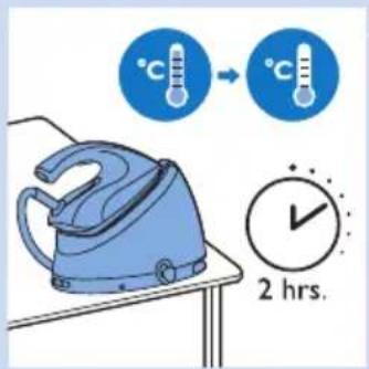 PHILIPS PerfectCare Aqua GC8641 - È molto importante eseguire la procedura di rimozione del calcare appena inizia a lampeggiare la spia EASY DE-CALC. - 3