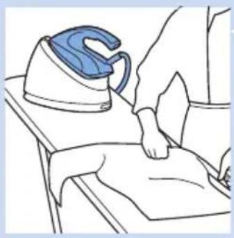 PHILIPS PerfectCare Aqua GC8641 - Abstellen des Bügeleisens während des Bügelns - 1