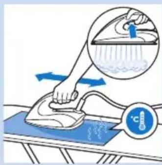 PHILIPS PerfectCare Aqua GC8641 - Kalkinpoisto silitysraudan pohjasta - 4