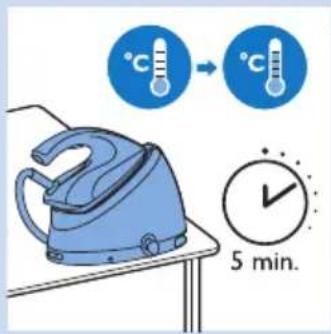 PHILIPS PerfectCare Aqua GC8641 - Ütü tabanındaki kirecin temizlenmesi - 3