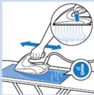 PHILIPS PerfectCare Aqua GC8641 - Rimozione del calcare dalla piastra del ferro - 4