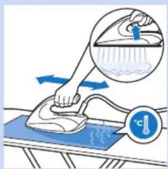 PHILIPS PerfectCare Aqua GC8641 - Αφαίρεση αλάτων από την πλάκα του σίδερου - 4