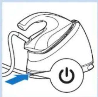 PHILIPS PerfectCare Aqua GC8641 - Het is heel belangrijk de ontkalkingsprocedure uit te voeren zodra het EASY DE-CALC-lampje begint te knipperen. - 1