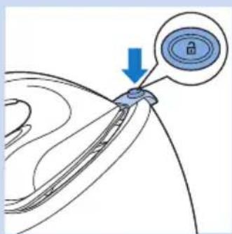 PHILIPS PerfectCare Aqua GC8641 - Transportverriegelung (nur bestimmte Gerätetypen) - 1