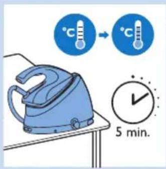 PHILIPS PerfectCare Aqua GC8641 - Afkalkning af strygesålen - 3