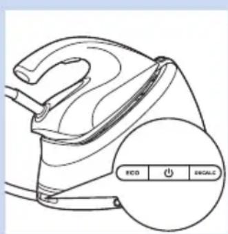 PHILIPS PerfectCare Aqua GC8641 - Otomatik kapanma modu (sadece belirli modellerde) - 1