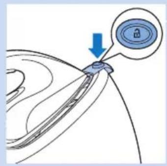 PHILIPS PerfectCare Aqua GC8641 - Draagvergrendeling (alleen bepaalde typen) - 1