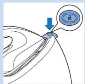 PHILIPS PerfectCare Aqua GC8641 - Bloqueo para transporte (solo en modelos específicos) - 1
