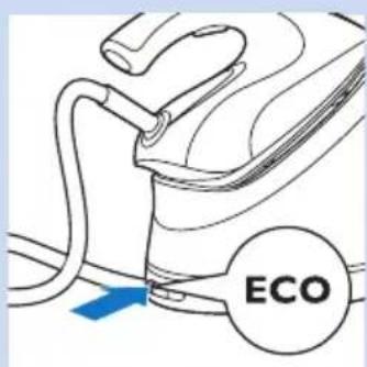 PHILIPS PerfectCare Aqua GC8641 - Λειτουργία ECO - 1
