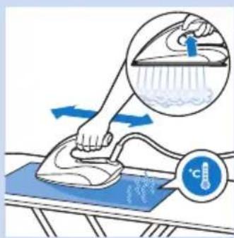 PHILIPS PerfectCare Aqua GC8641 - Afkalkning af strygesålen - 4