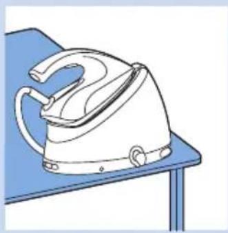 PHILIPS PerfectCare Aqua GC8641 - On hyvin tärkeää suorittaa kalkinpoiston aina, kun EASY DE-CALC -merkkivalo alkaa vilkkua. - 3